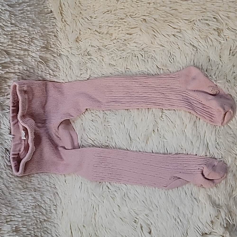 Baby, Toddler, Tights, Pink, Bear, Gap, Size 12 months